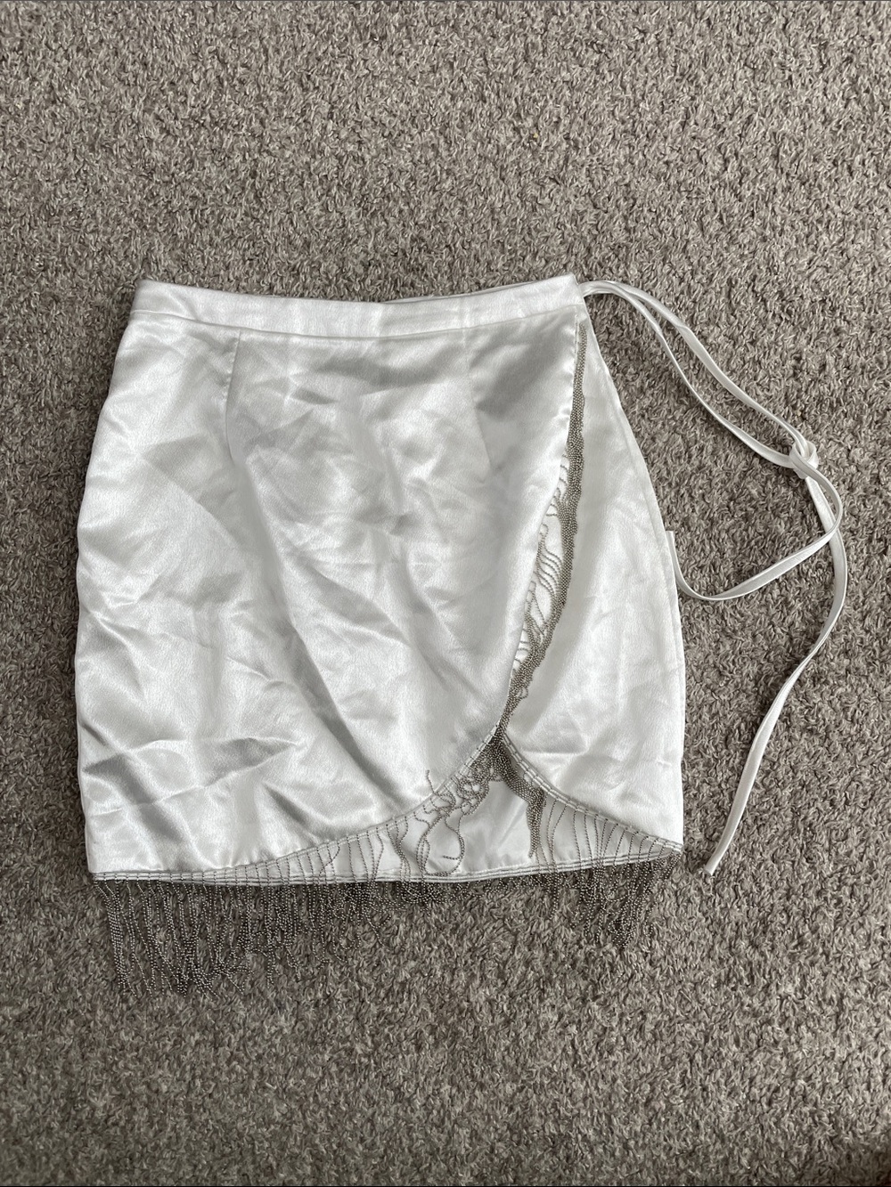 Superdown white skirt - XS